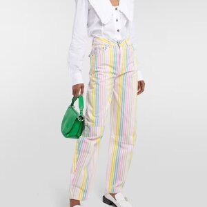 GANNI Multicolor Stary Jeans. Sz: 24